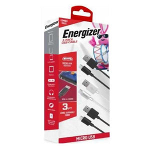3' Sync & Charge USB Micro Cable (3 Pack) 2