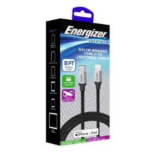 8' Metal Lightning to Type C Cable 2