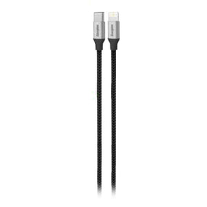 8' Metal Lightning to Type C Cable 1