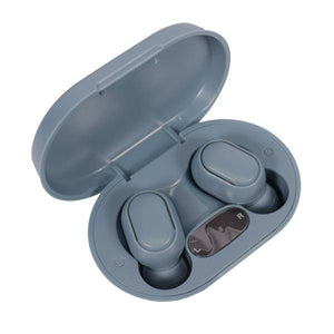 Aqua Blue Charging Case Wireless Earbuds 2