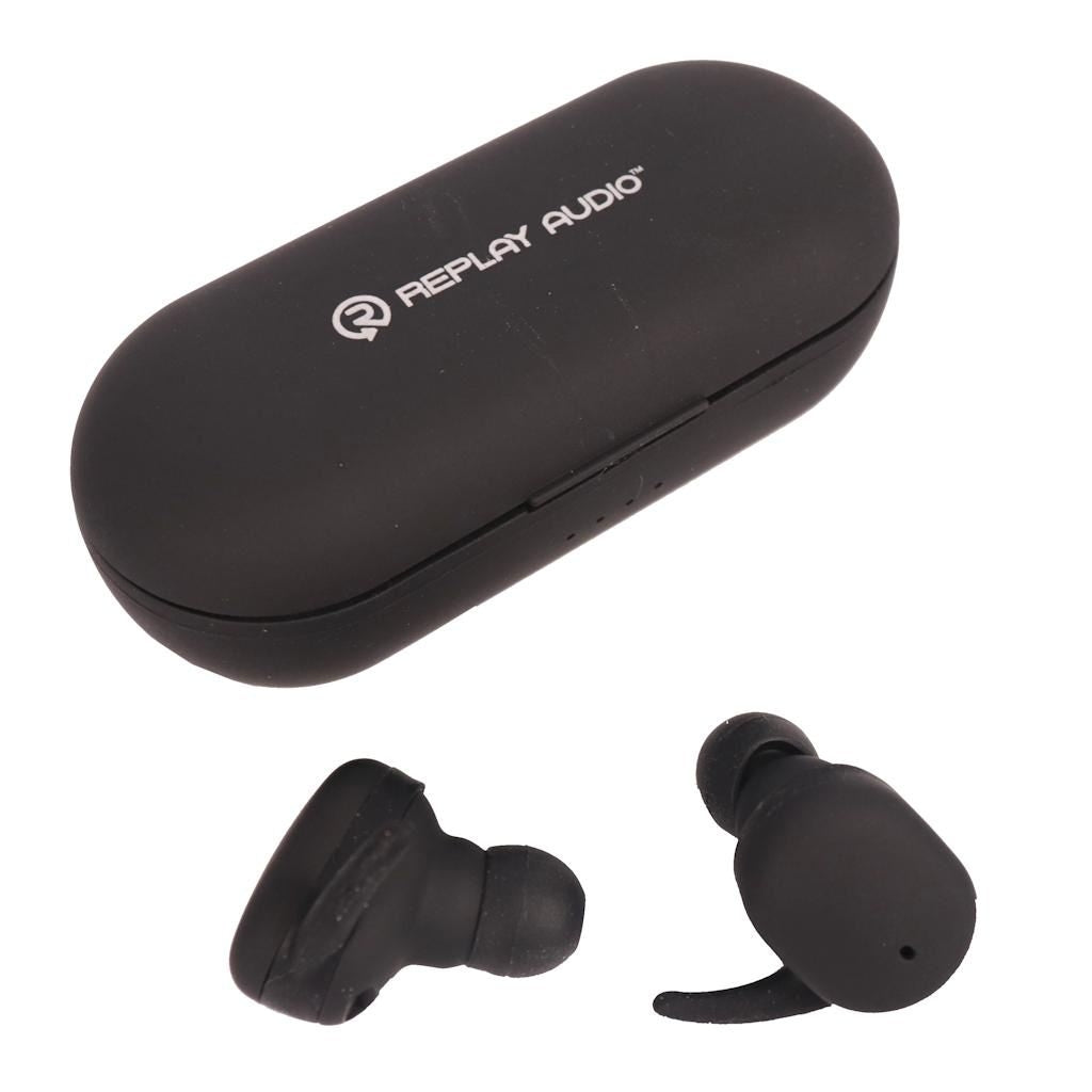 Black Charging Case Wireless Earbuds 1