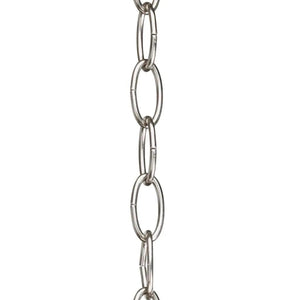 10' Brushed Nickel Fixture Accessory Chain 1