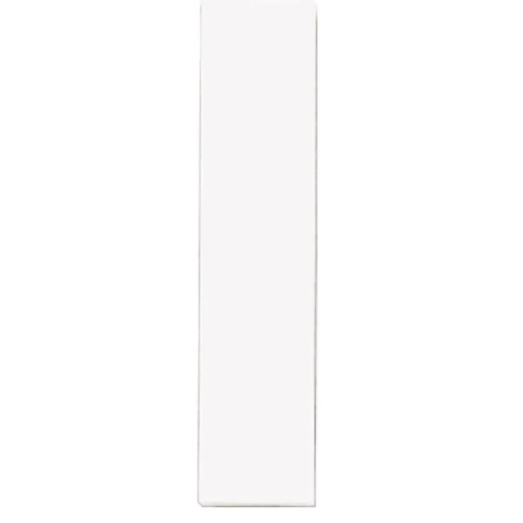 Half a Blank Tile White Background Address Numbers (10 Pack) 1