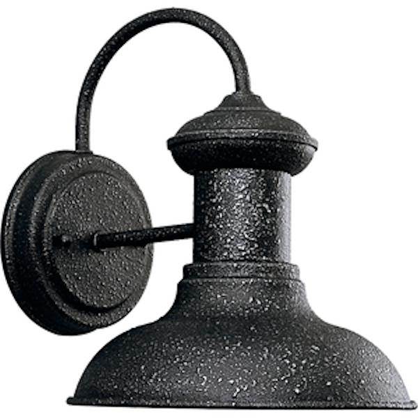 1 Light Gilded Iron Brookside Collection Small Wall Light Fixture 1