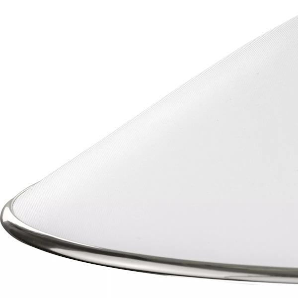 1 Light Brushed Nickel Opal Etched Glass Shade Pendant Light Fixture 2