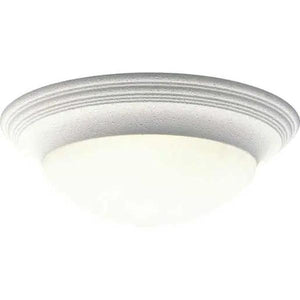 3 Light 120 volt White Alabaster Glass Bowl Ceiling Light Fixture 1