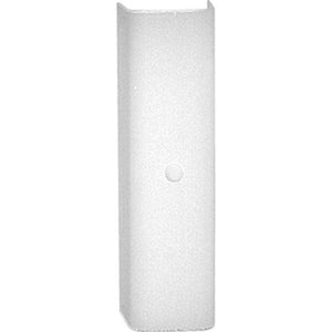 2 Light 120 volt White Glass Light Fixture 2