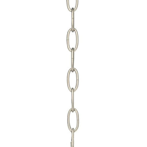 10' Burnished Silver Fixture Accessory Chain 1
