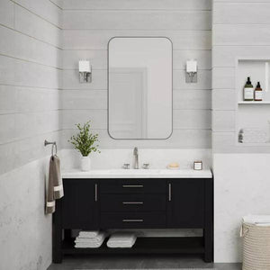 1 Light 120 volt Brushed Nickel Vanity Etched Linen With Clear Edge Glass Light Fixture 3