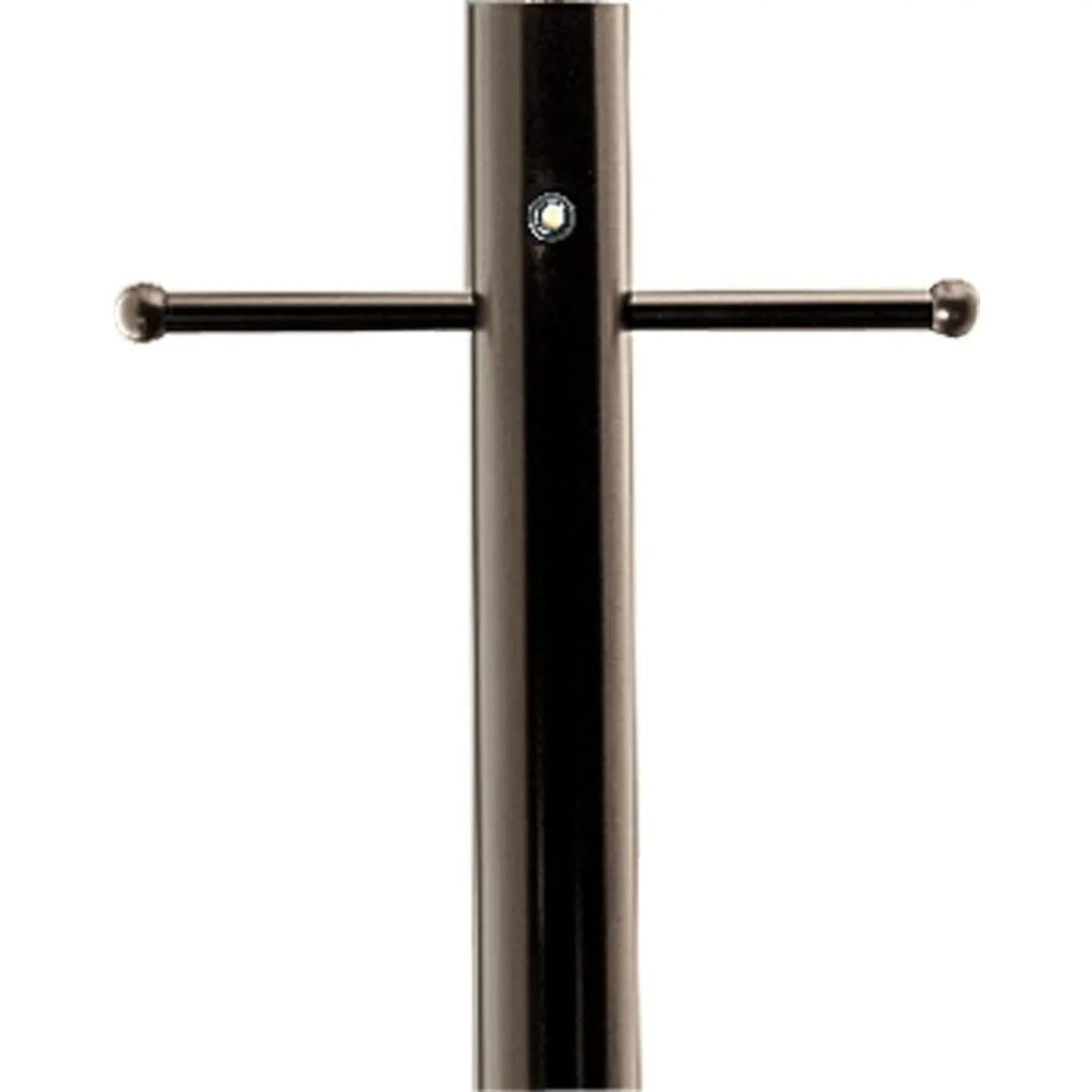 7' Aluminum Bronze Ladder Rest Outdoor Post 1