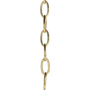 10' Natural Brass Fixture Accessory Chain 1