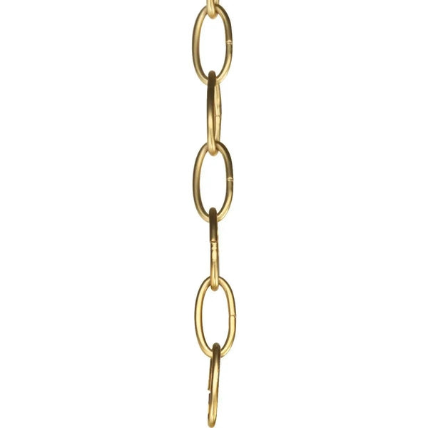 10' Natural Brass Fixture Accessory Chain 1