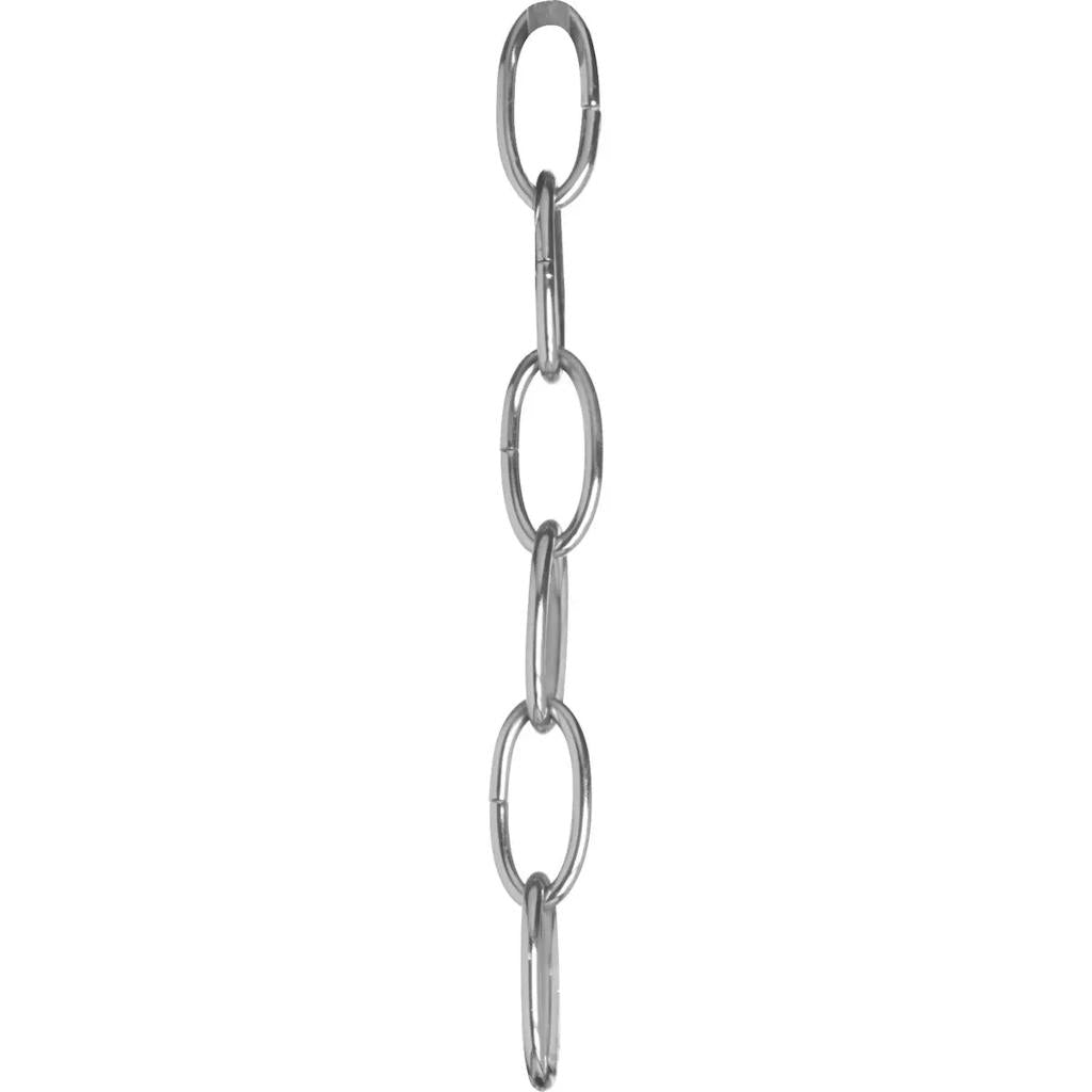 10' Polished Chrome Fixture Accessory Chain 1