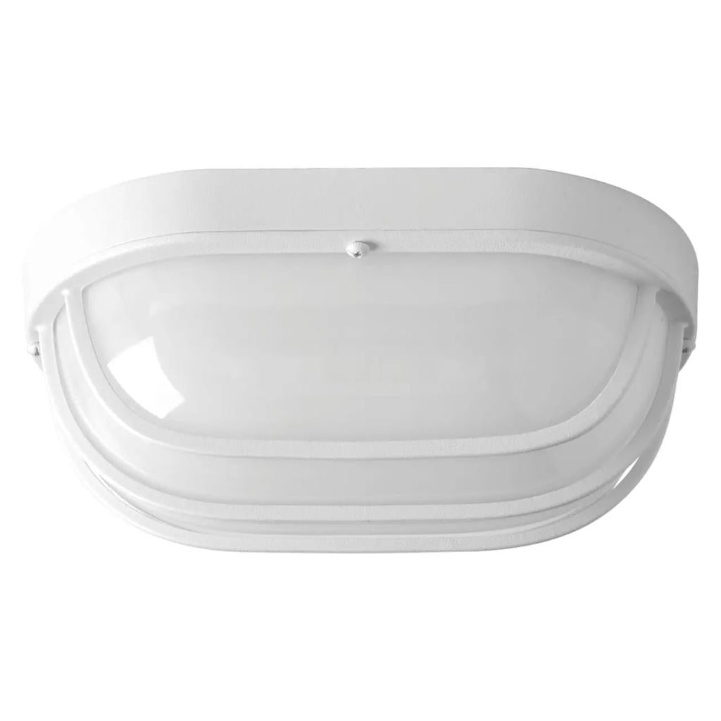 9 watt 120 volt White Finish 3000K Natural White Frosted Polycarbonate Diffuser Ceiling LED Light Fixture 1