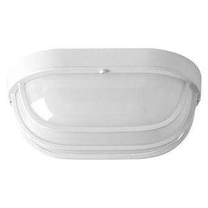 9 watt 120 volt White Finish 3000K Natural White Frosted Polycarbonate Diffuser Ceiling LED Light Fixture 1