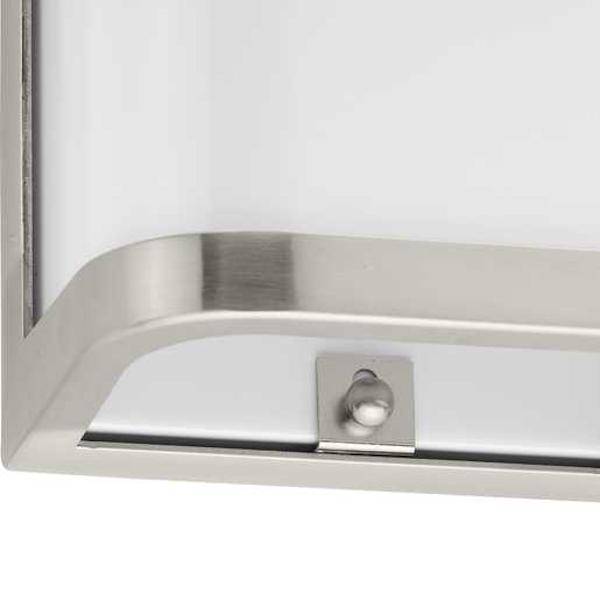 18 watt 120 volt Brushed Nickel 3000K Natural White LED Light Fixture 4