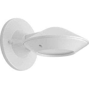 11.8 watt 120 volt 3000K Natural White White Frosted Glass Lens Outdoor Strata LED Wall Light Fixture 1