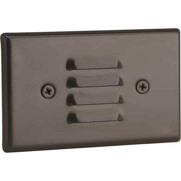 1 watt 120 volt 3000K Antique Bronze Horizontal and Vertical Dimmable LED Step Light 3