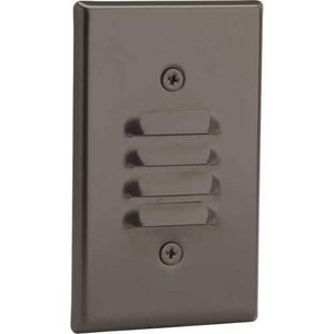 1 watt 120 volt 3000K Antique Bronze Horizontal and Vertical Dimmable LED Step Light 1