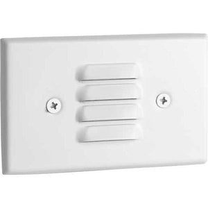 1 watt 120 volt 3000K Satin White Horizontal and Vertical Dimmable LED Step Light 3