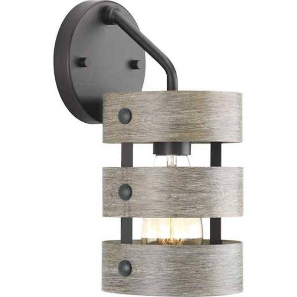 1 Light 120 volt Graphite Vanity Light Fixture 1