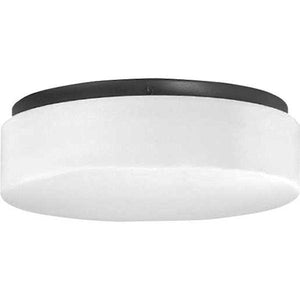 11" 21 watt 120 volt 3000K Black White Acrylic Diffuser LED Light Fixture 1