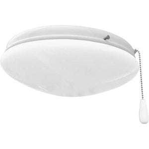 2 Light White Opal Glass Shade AirPro Collection Light Kit 1