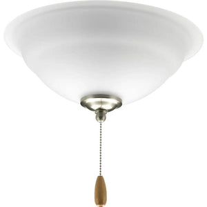 2 Light Brushed Nickel/Antique Bronze/Forged Black Finish Etched Glass Bowl Torino Collection Light Kit 1