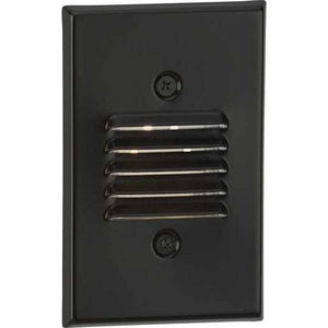 4.5 watt 120 volt 3000K Antique Bronze Horizontal and Vertical Dimmable LED Step Light 3