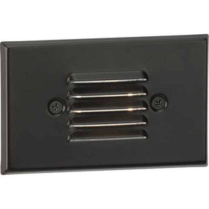 4.5 watt 120 volt 3000K Antique Bronze Horizontal and Vertical Dimmable LED Step Light 1