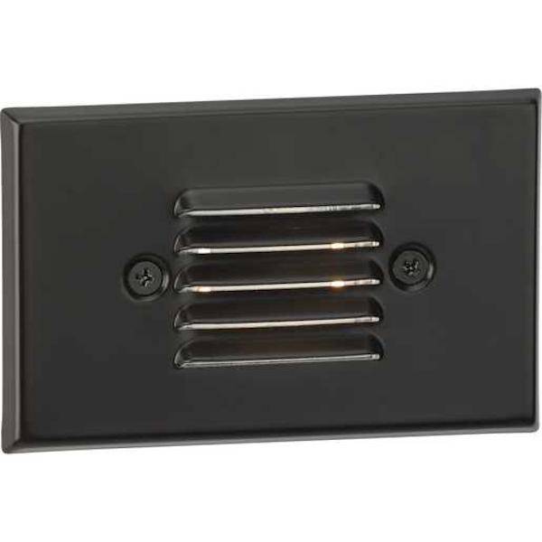 4.5 watt 120 volt 3000K Antique Bronze Horizontal and Vertical Dimmable LED Step Light 1