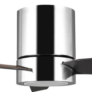 56" Polished Chrome 3 Blade Indoor Remote Control LED Ceiling Fan 4