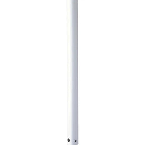 24" White AirPro Collection Down Rod 1