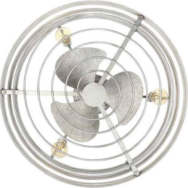 23" Galvanized Finish 3 Blade Remote Control Ceiling Fan 2