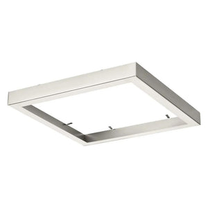 11" Brushed Nickel Cover Fixture Mounted Square Trim Ring 1