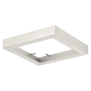 7" Brushed Nickel Cover Fixture Mounted Square Trim Ring 1