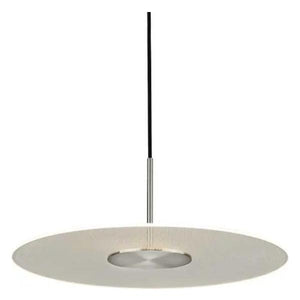 1 Light 20 watt 3000K Natural White Brushed Nickel Dimmable LED Pendant Light Fixture 1