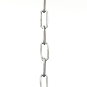 4' Antique Nickel Finish Square Profile Fixture Accessory Chain 1