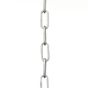 4' Galvanized Finish Square Profile Fixture Accessory Chain 1