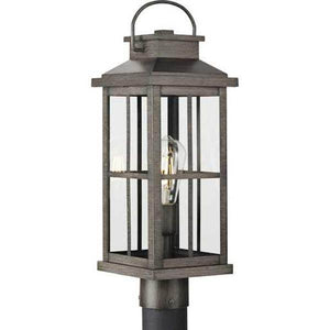 1 Light Antique Pewter with Clear Glass Wall Light Fixture 1
