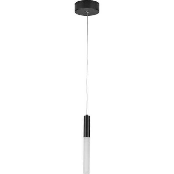 1 Light 6.5 watt 3000K Natural White Matte Black Dimmable LED Pendant Light Fixture 3