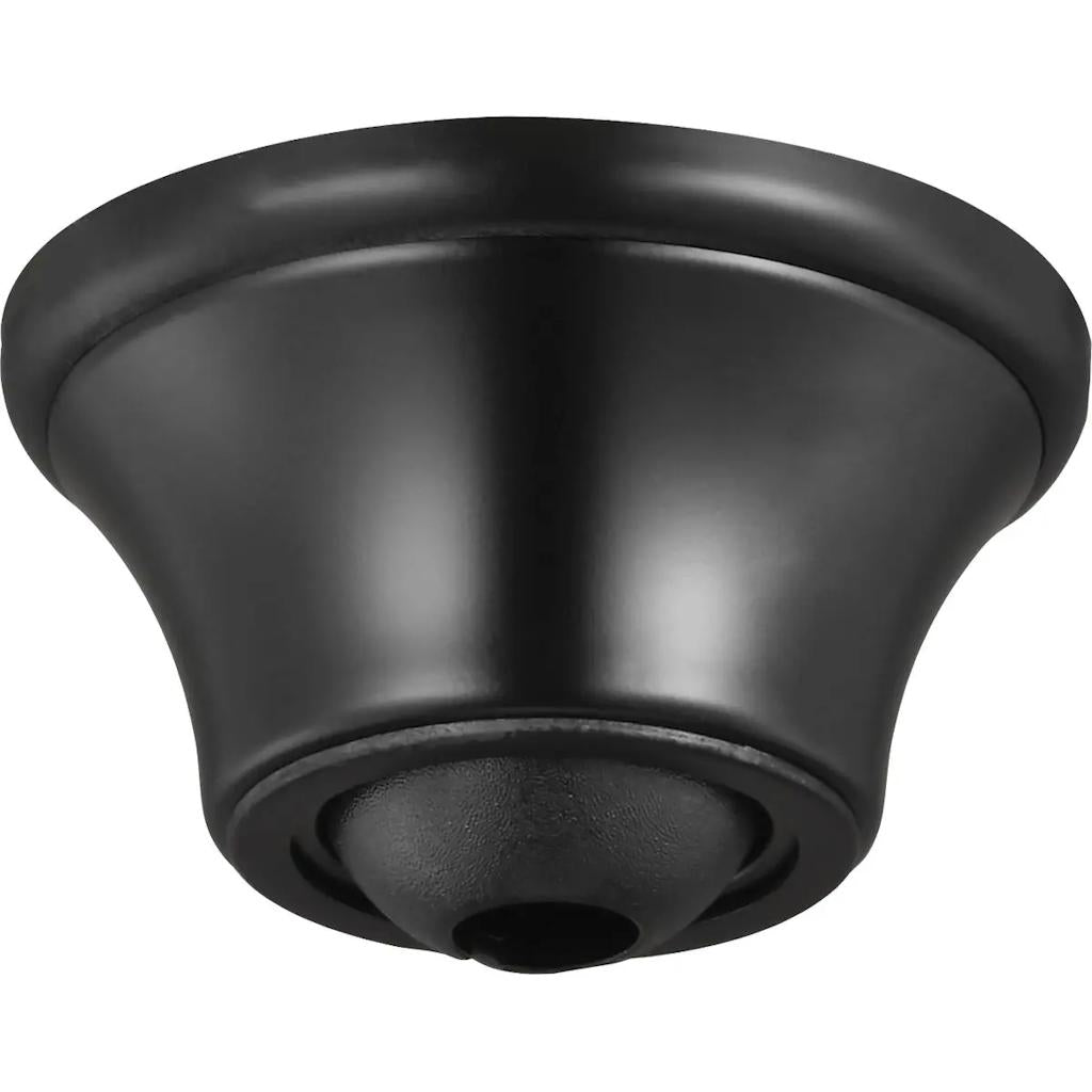 Matte Black Fan Canopy Mount 1