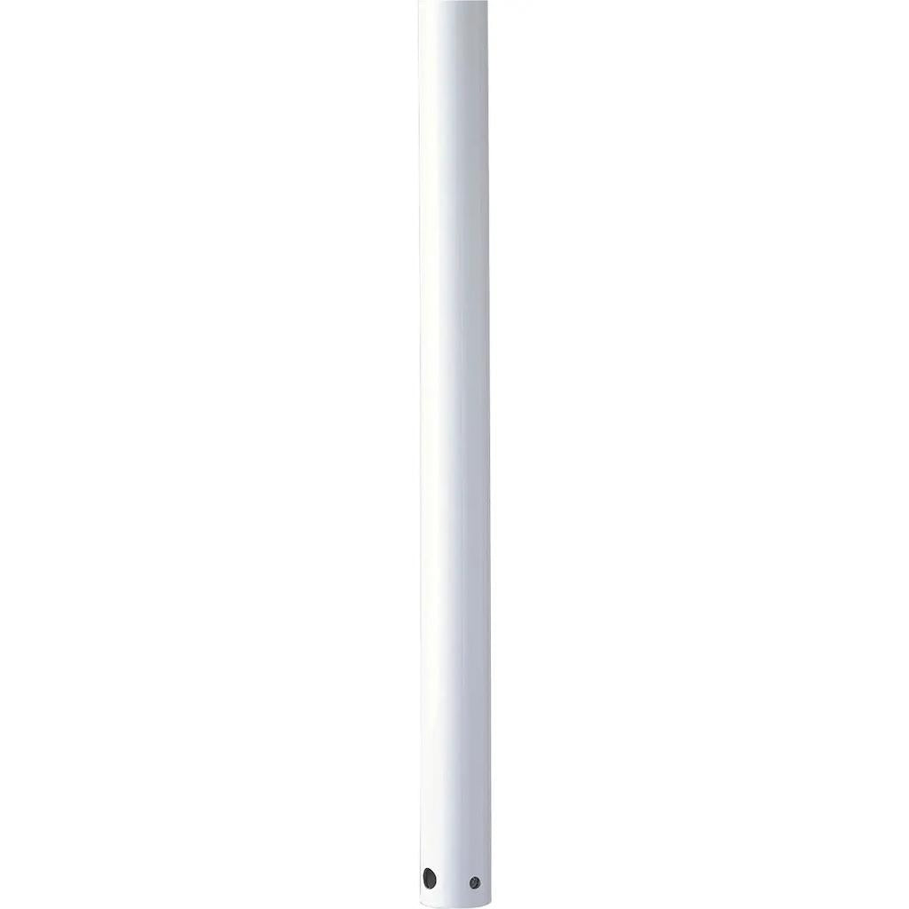 60" Satin White AirPro Collection Down Rod 1