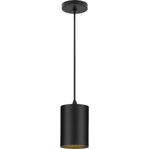 1 Light 18.6 watt 3000K Natural White Black Outdoor Dimmable LED Pendant Light Fixture 3