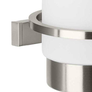 2 Light 120 volt Brushed Nickel Vanity Etched Glass Light Fixture 3