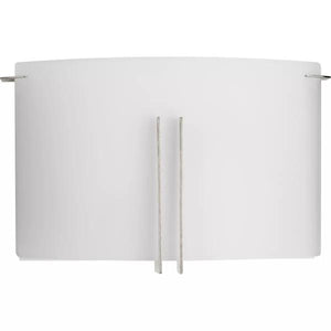 2 Light 120 volt Brushed Nickel Vanity Etched Glass Light Fixture 2
