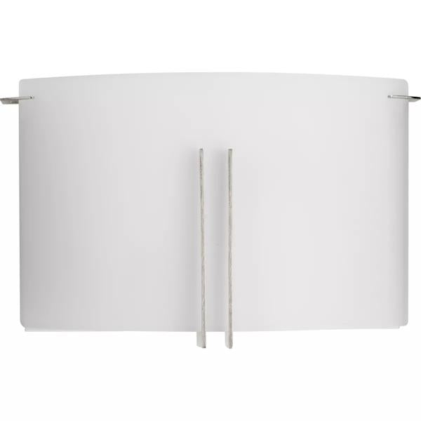 2 Light 120 volt Brushed Nickel Vanity Etched Glass Light Fixture 2