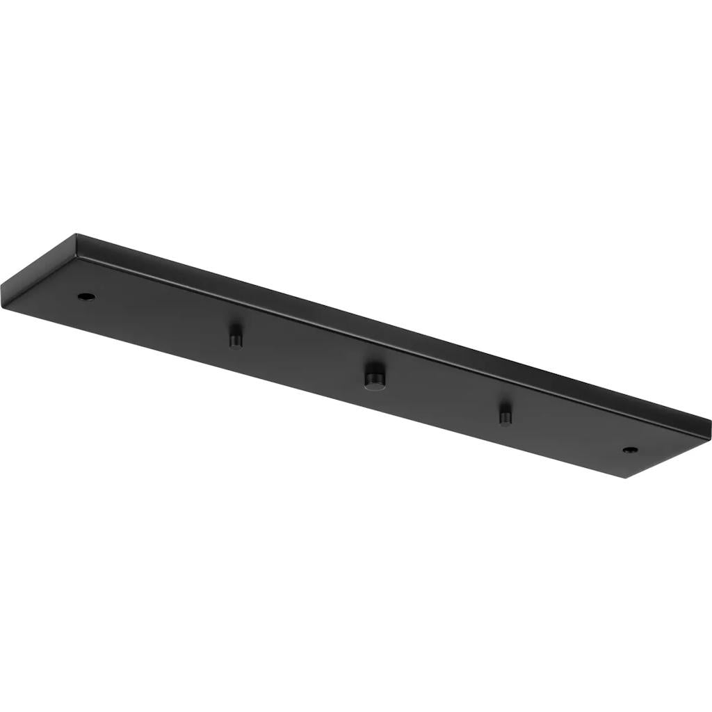 Matte Black Finish Pendant Accessory Canopy Kit 1