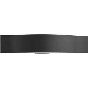 24" 29 watt 120 volt CCT Selectable Matte Black White Glass Shade Dimmable 1