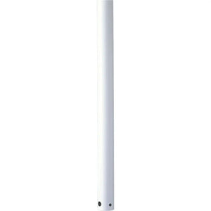 60" White AirPro Collection Down Rod 1